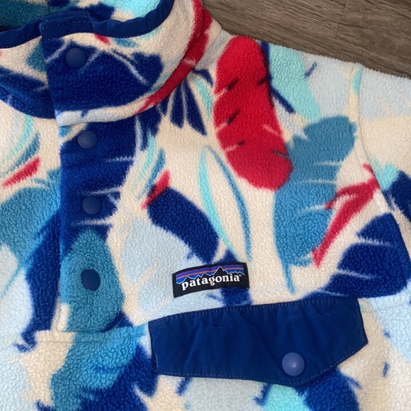 Patagonia Synchilla Rare Feather Pullover Fleece - Picture 5 of 5